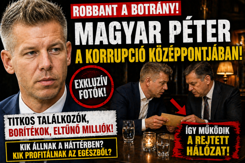 ROBBANT A BOTRÁNY! TITKOS HÁLÓZAT A HÁTTÉRBEN!
