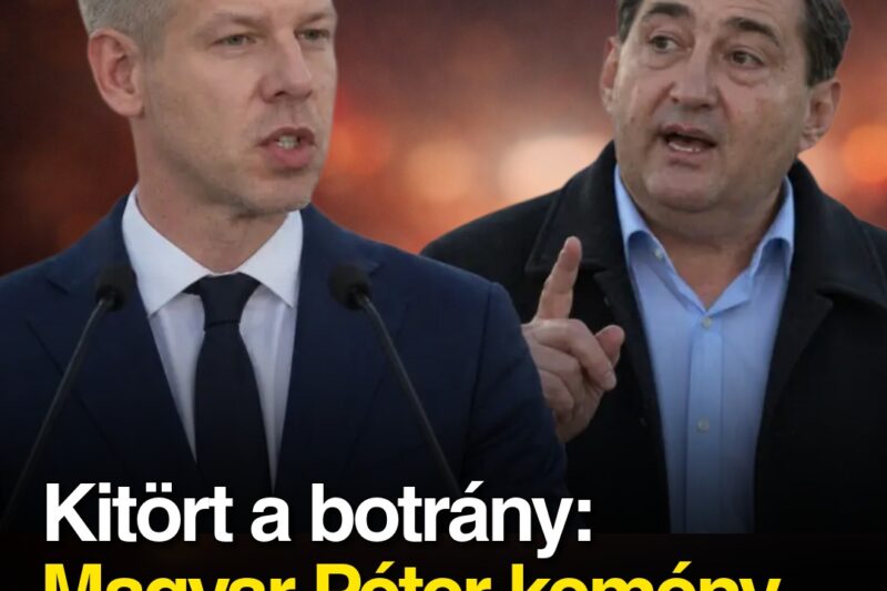 Kitört a botrány: Magyar Péter kemény választ küldött Mészáros Lőrincnek