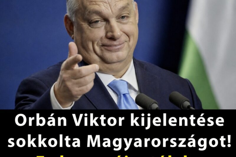 DÖBBENETES FORDULAT! TITOKZATOS BOTRÁNY RÁZZA MEG AZ EGYIK ISMERT POLITIKUST