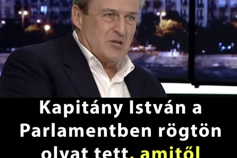 Kapitány István a Parlamentben rögtön olyat tett, amitől retteghet a Fidesz