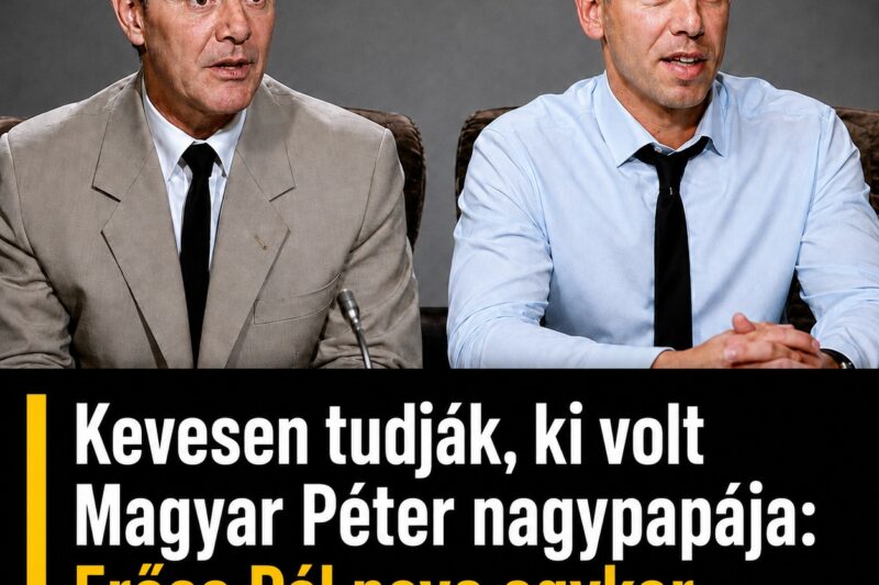 Sokan nem tudják, hogy ki volt Magyar Péter nagypapája..Aki már megélt ezt -azt annak a dr. Erőss Pál név mond valamit? Ő Magyar Péter nagypapája. De ki is pontosan Ő? 👇𝐂𝐢𝐤𝐤 𝐚 𝐡𝐨𝐳𝐳𝐚́𝐬𝐳𝐨́𝐥𝐚́𝐬𝐨𝐤𝐧𝐚́𝐥!