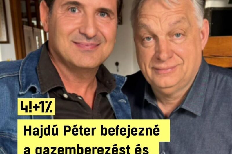Hajdú Péter befejezné a gazemberezést és a poloskázást, és újraépítené a szétszakadt barátságokat
