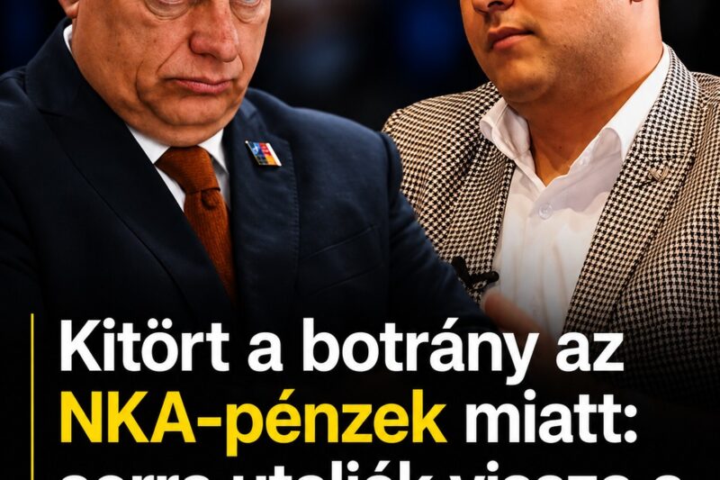 Kitört a botrány az NKA-pénzek miatt: sorra utalják vissza a több MILLIÓ forintos támogatásokat a fideszes celebek! 👇𝐂𝐢𝐤𝐤 𝐚 𝐡𝐨𝐳𝐳𝐚́𝐬𝐳𝐨́𝐥𝐚́𝐬𝐨𝐤𝐧𝐚́𝐥!