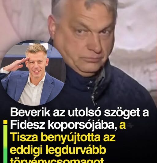 Beverik az utolsó szöget a Fidesz koporsójába, a Tisza benyújtotta az eddigi legdurvább törvénycsomagot