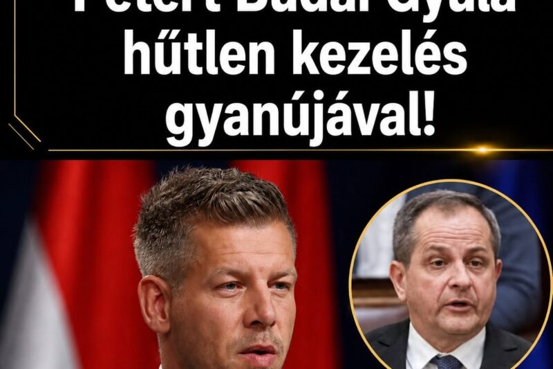 Budai Gyula fideszes képviselő büntetőfeljelentést tett a Tisza Párt elnöke ellen.