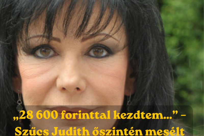 📬💰 MEGÉRKEZETT SZŰCS JUDITH ELSŐ NYUGDÍJA – MÉG Ő IS MEGDÖBBENT A KAPOTT ÖSSZEGEN