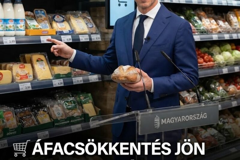 🛒 Áfacsökkentés kezdődik Magyarországon: ezek lehetnek az első termékek, amelyeknek csökkenhet az ára!