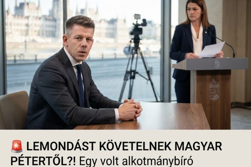 🚨 „AZONNALI LEMONDÁST KÖVETELNEK MAGYAR PÉTERTŐL?” – VOLT ALKOTMÁNYBÍRÓ SZÓLALT MEG