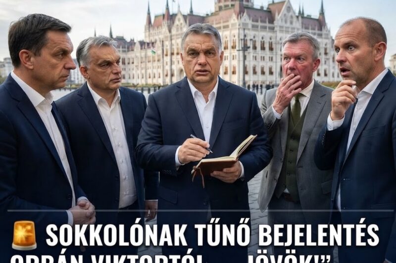 🚨 Sokakat meglepett a bejelentés: Orbán Viktor üzent – „Jövök!”