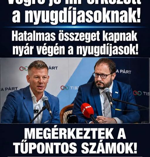 Végre nagyon jó hír érkezett a nyugdíjasoknak! Hatalmas összegek érkeznek! – MUTATJUK a számokat