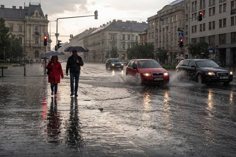 🌧️ Végre leszakadt az ég: megérkezett a várva várt eső – mutatjuk, merre halad tovább!