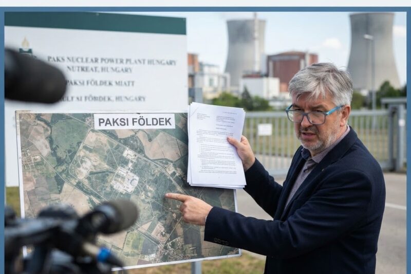 ⚠️ Hadházy Ákos feljelentést tesz a Paksi Atomerőmű bővítéséhez „százszoros áron” megvásárolt földek miatt