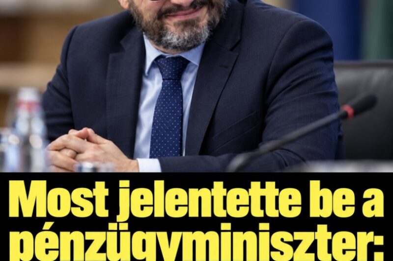 Most jelentette be a pénzügyminiszter: eldőlt a novemberi emelt nyugdíj sorsa! – MindenegybenBlog – frisshir.com